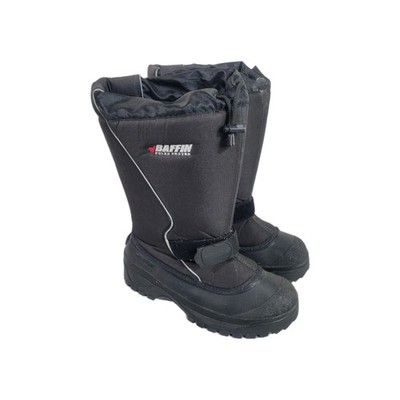 Baffin Polar Proven Boots Mens 13 Tundra Black Pull On Cinch Top Waterproof 
