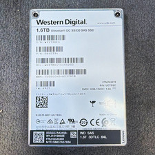 Western Digital Ultrastar DC SS530 1.6TB SAS 2.5in Internal SSD 12Gb/s