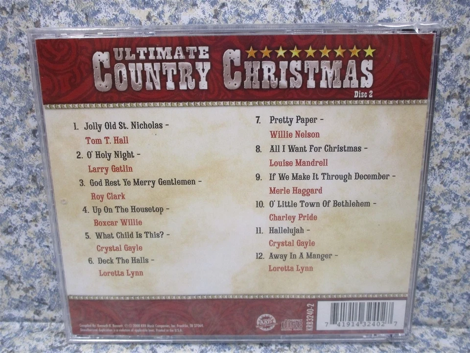 CD Ultimate Country Christmas NEW SEALED - Image 3 of 3