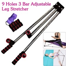 3 Bar 9 Hole Leg Stretcher Adjustable Split Machine New for Home Yoga Stretching