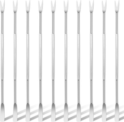 Stainless Steel Seafood Tools - 8 Piece Set, Lobster & Crab Picks, Oyster & Esca