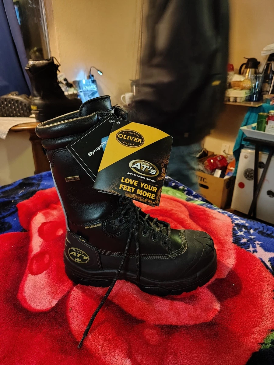 Oliver Black Workwear Boots for Men for Sale | Shop New  display picture 3