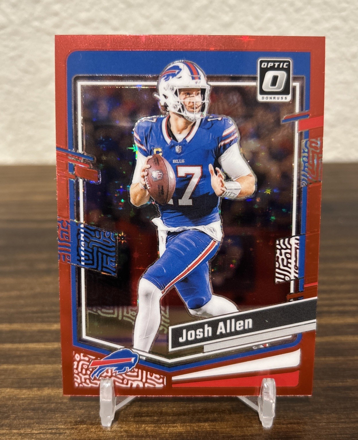 2023 Donruss Optic Josh Allen Red Stars #22 🔥 SP Buffalo Bills QB MVP