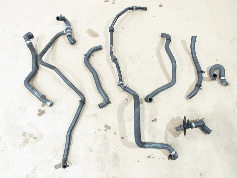 Juego de tubos de manguera de refrigerante de radiador 13-19 Mercedes SL550 R231 2013; Foto 4 de 4