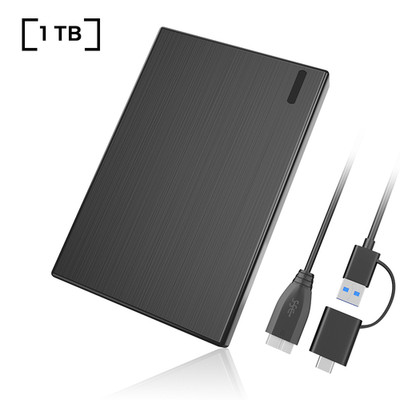 1TB External Hard Drive, USB 3.0 2.5''HDD, Portable Hard Disk Drive