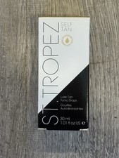 St. Tropez Self Tan Luxe Tan Tonic Drops- 1.01 oz / 30 ml New In Box