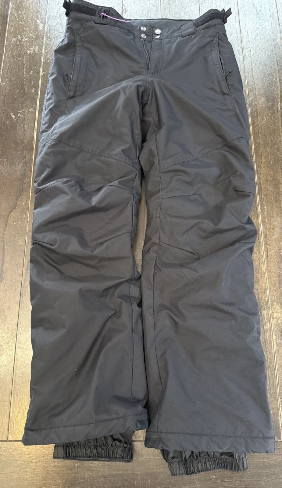 Columbia Omni Heat Tech Pants Men Ski Snow Pants Waterproof Black Size Small