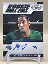 2018-19 Certified Melvin Frazier Jr. Rookie Roll Call Auto - Orlando Magic