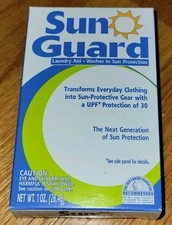 Rit Sun Guard Powder Laundry Aid 1oz, 28.4g For Fabrics Plastics Nylon UPF30 