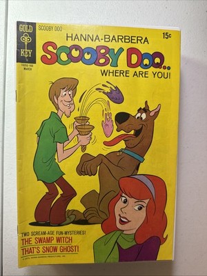 Scooby Doo #5 (1971 Gold Key) 5th App in Comics Hanna-Barbera Fine- 5.5-6.0