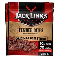 Jack Link  s Beef Tender Bites, Original Steak, 2.85 Ounce Pack of 2 