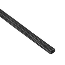Insulation Cable Protector, 16.4Ft-1.5mm High TEMP Fiberglass Sleeve Black