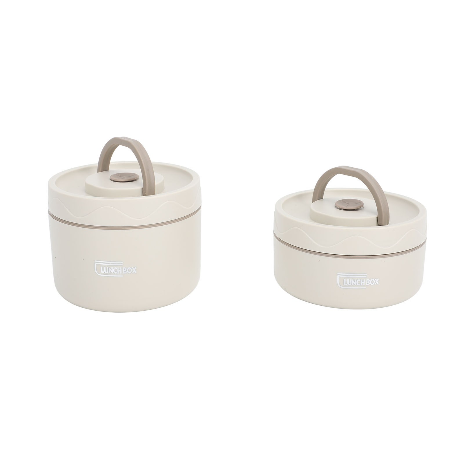 Portable Round Thermal Box Leakproof 304 Stainless Steel Insulated Lunch C