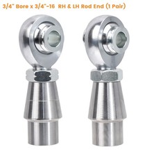 Pair Chromoly 34-16 Thread X 34 Bore Heim Joints Rod Ends W Hms Bung Pair Chromoly 34-16 Thread X 34 Bore Heim Joints Rod Ends W Hms Bung