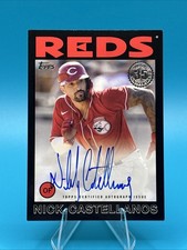 2021 Topps - 1986 Topps Baseball Auto Nick Castellanos - 35th Anniversary