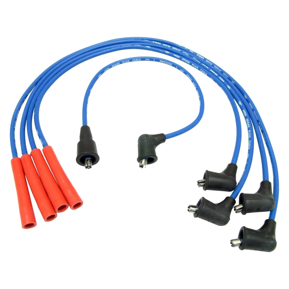 For Jeep CJ6 1970-1971 NGK Spark Plug Wire & Spark Plug Kit Foto 2 de 4