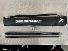 Rockstar Games Grand Theft Auto IV GTA 4 Promo Pool Cue w/ Sleeve Rare