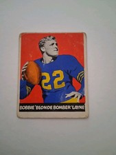 1948 Leaf - Bobby Layne  (RC)