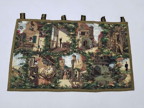 Vantage French Beautiful Scene Wall Hanging Tapestry 117x70cm