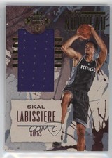 2016-17 Panini Court Kings Art Nouveau Jerseys Skal Labissiere #21 oh4