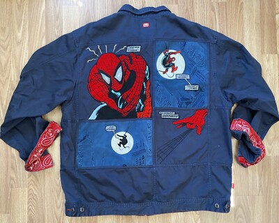Vintage 90s Marvel X Ecko Spider-Man Jacket | eBay