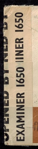 Bermuda WWII 1941 Registered Cover w/BRNs 1707 Gray & 32989 Red & 1650A Tape - Picture 6 of 7