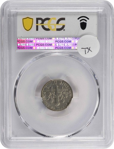 1969-D/D Roosevelt Dime RPM FS-501 MS66 PCGS - Picture 2 of 2