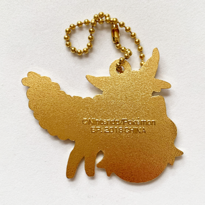 Espeon Metal Charm Pokemon Ichiban Kuji Eievui&Antique Prize G