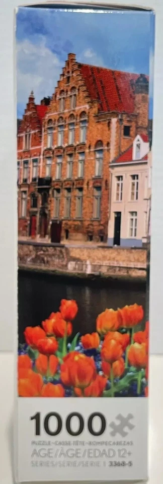 Bruges Belgium "Bon Voyage" - 1000 Piece Jigsaw Puzzle Ceaco -  Factory Sealed - Image 4 of 4
