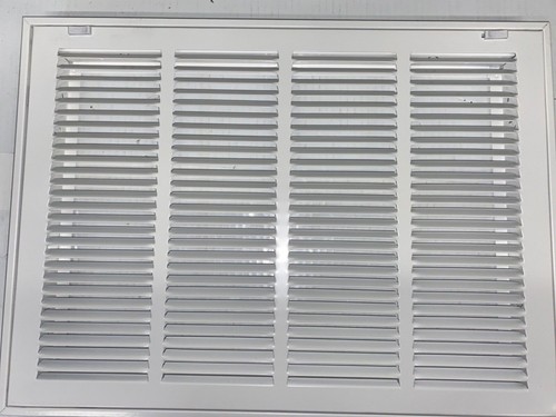 HVAC Premium 20" X 14” STEEL RETURN AIR FILTER GRILLE HVAC VENT 1113 LOT OF 2 - Picture 2 of 4