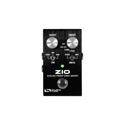 Source Audio ZIO Frontend und Boost Bass-Vorverstärker/DI-Effektpedal für Gitarre
