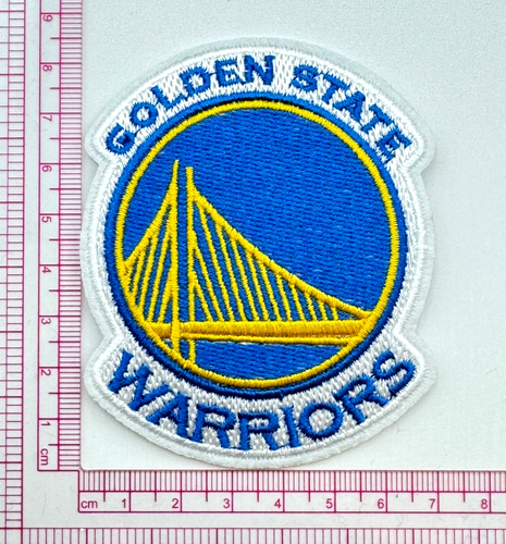 Golden State Warriors NBA Basketball bestickt zum Aufbügeln Aufnäher Patch - Picture 4 of 4