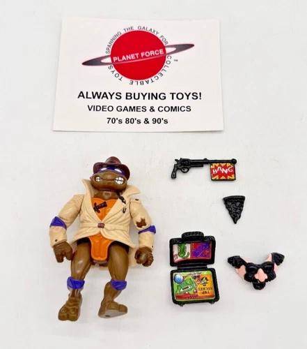 1990 Don Undercover Turtle Complete TMNT Vintage Figure