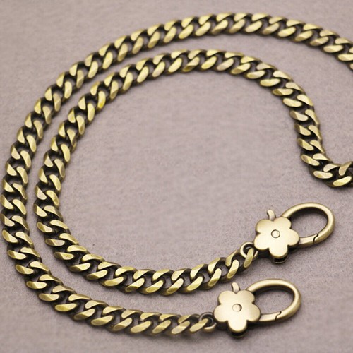 Replacement Metal Purse Chain Strap Handle Shoulder Crossbody Bag Handbag 120cm - Picture 6 of 10
