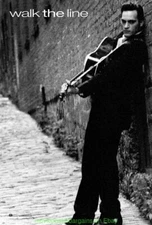 WALK THE LINE MOVIE POSTER Original 27x40 Rare Advance Style B JOHNNY CASH Film