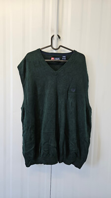 Chaps Herren Pullunder Pullover Grün XXL DS012