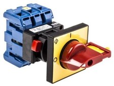 Image of 1 x 3 Pole Panel Mount Non Fused Isolator Switch, 32 A, 11 kW, IP65