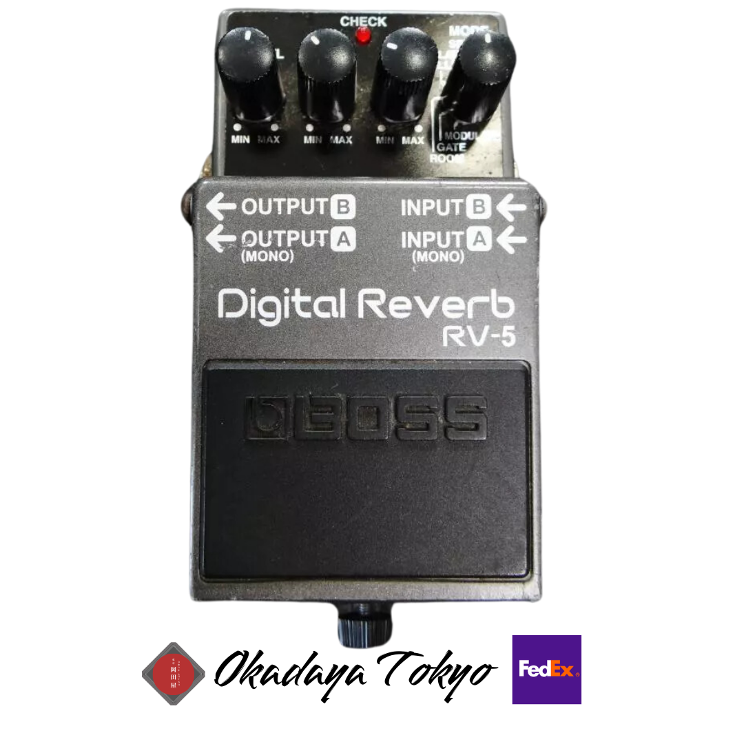 Boss RV-5 Reverb Guitar Effect Pedal for sale online | eBay Boss RV-5 Reverb Guitar Effect Pedal for sale online | eBay