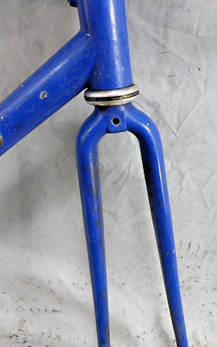 1990 Trek 1500 Racing Road Bike Frame Set Small 52cm Blue Steel Fast USA Shipper - Picture 14 of 23