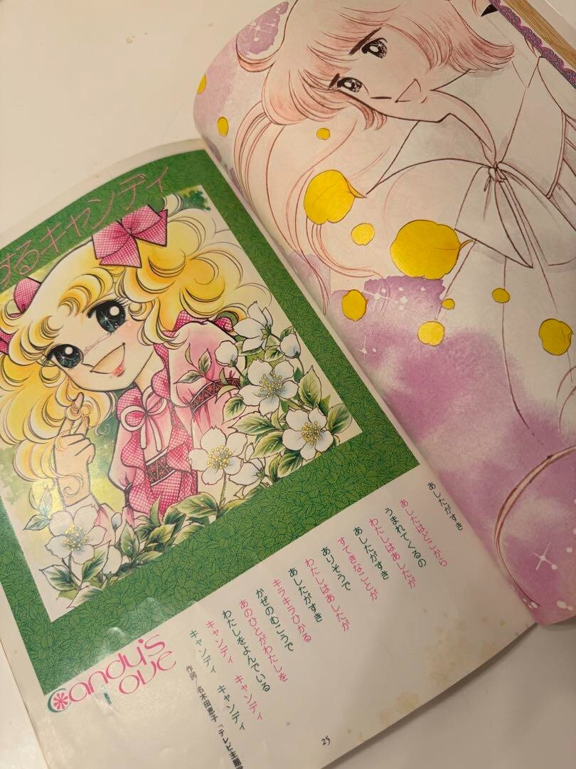 Candy Candy イラストレーションブック Candy Candy Mini Illustration Art Book Yumiko Igarashi