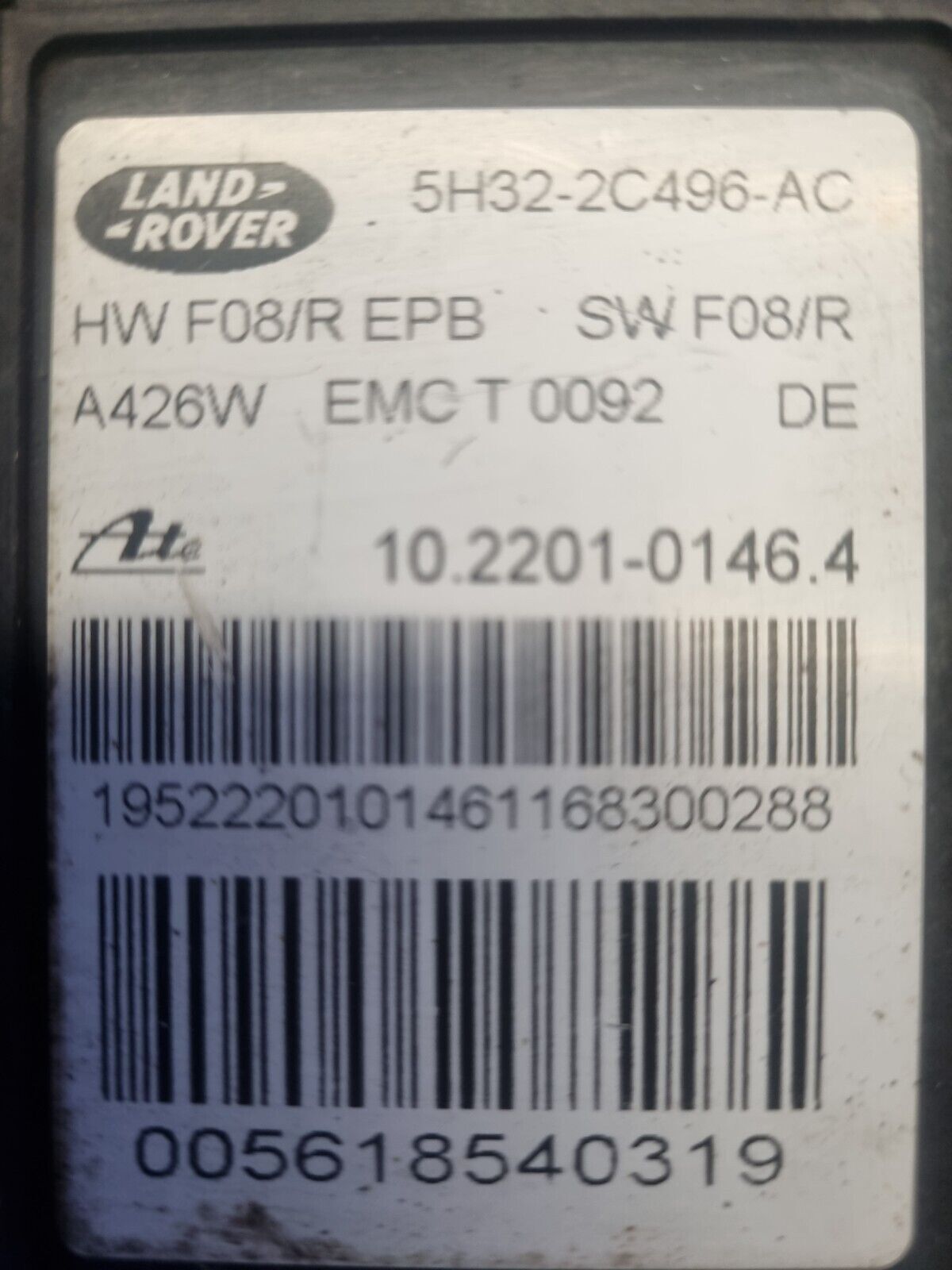5H322C496AC Land Rover Range Rover Discovery 3 parking brake eBay