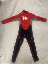 Coldfin kids unisex full body wet suit size 4-6