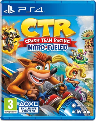 Crash Team Racing Nitro-Fueled (PS4) NEU UND VERSIEGELT - AUF LAGER - KOSTENLOSER VERSAND