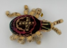 1960 Steiff Plus Size Spidy the Spider - 2322,00 - All IDs - Germany - 22cm READ