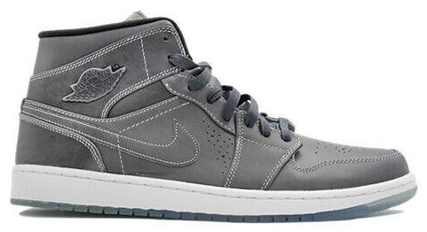 Jordan 1 Mid Wolf Grey - 554724-025 for Sale | Authenticity