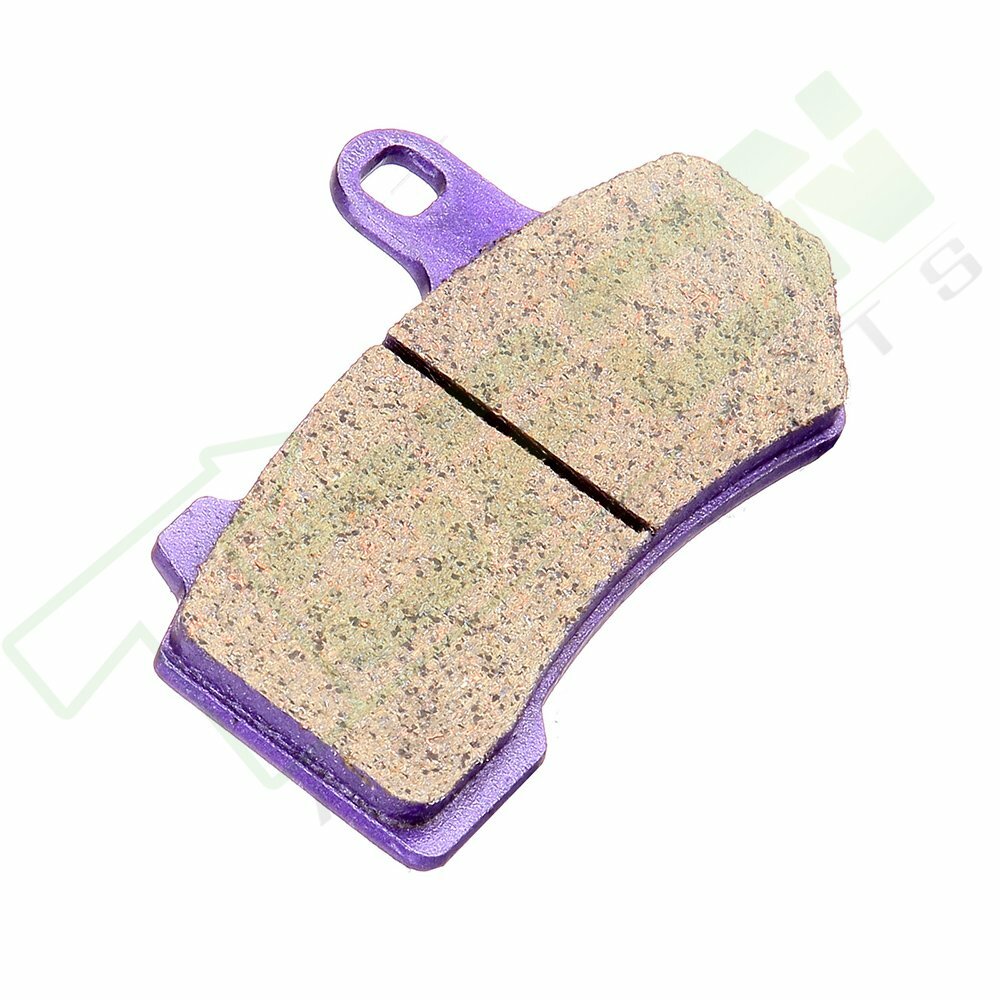 Rear Carbon Brake Pads For Harley Street Glide FLHX (2008-2014) - High Heat Resistant, Low Dust
