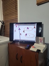 Solo carro Blades of Steel NES (NES, 1988) &iexcl;Fotos en funcionamiento!