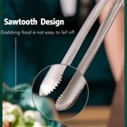Stainless Steel Pizza Spatula and Cooking Tongs Set, Multi-Purpose  — photo 4