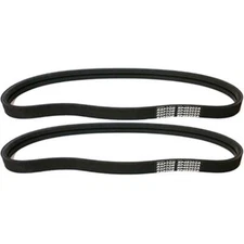 (2) 36" 48" 52" 61" Walk Behind Mower Wheel Drive Belt For Lesco 021946