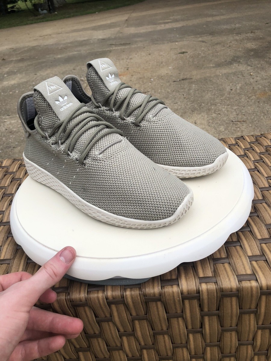 Grey Adidas Pw Tennis Hu Tech Beige Size (GS) Adidas Tennis HU X
